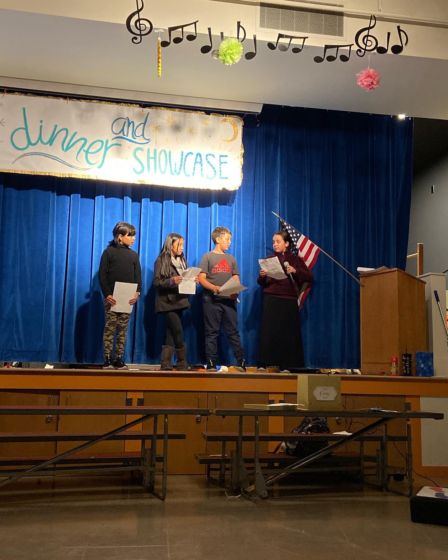 Winter Showcase at Redding Elementary School